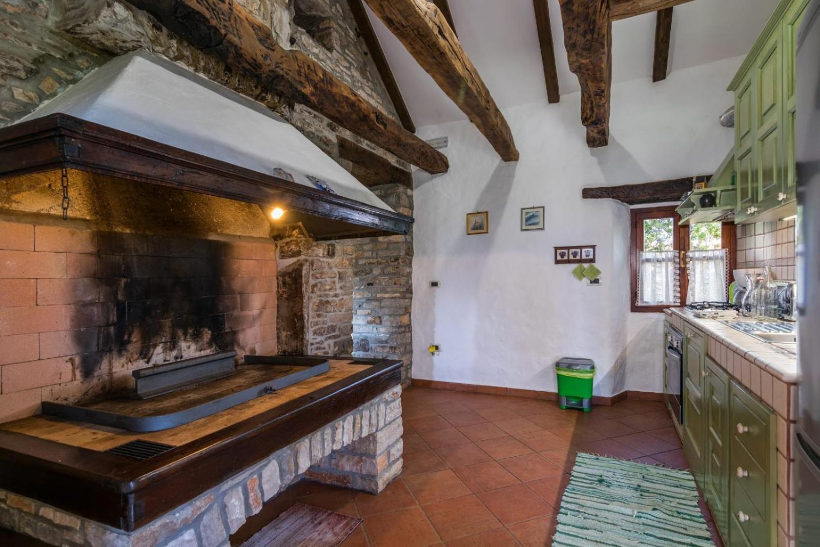 Rustic Villa Marija With Panoramic View In Zrenj Eksteriør bilde